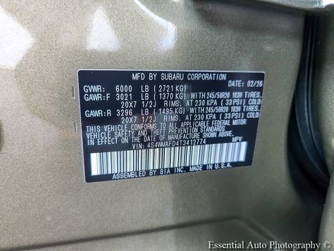 Certified 2026 Subaru Ascent Limited AWD/4WD image 26