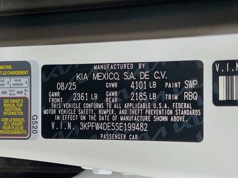 New 2025 Kia K4 GT-Line w/ GT-Line Sunroof Package image 32