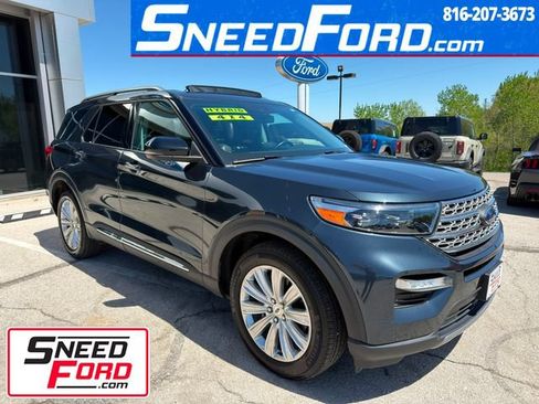 Used 2022 Ford Explorer Limited w/ Hybrid Equipment Group 310A AWD/4WD image 1