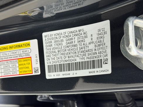 Used 2022 Honda Civic Sport image 38