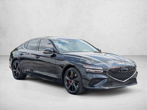 Used 2023 Genesis G70 3.3T w/ Sport Prestige Package RWD image 3