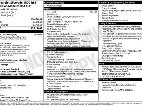 New 2026 Chevrolet Silverado 1500 RST w/ RST Select Package AWD/4WD image 6