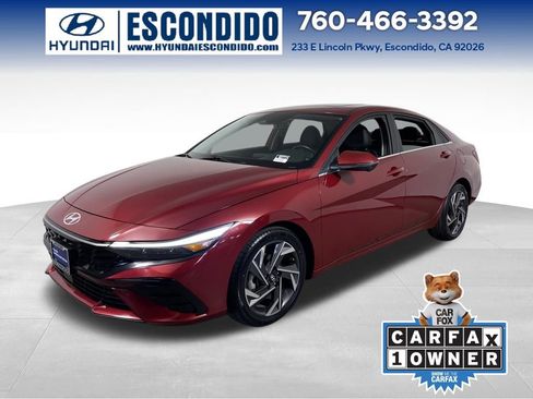 Certified 2024 Hyundai Elantra Limited FWD image 1