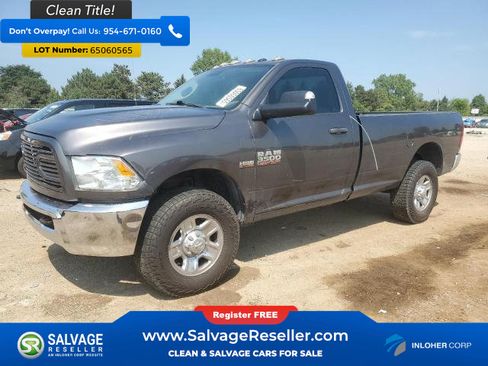 Used 2018 RAM 3500 Tradesman w/ Chrome Appearance Group AWD/4WD image 1