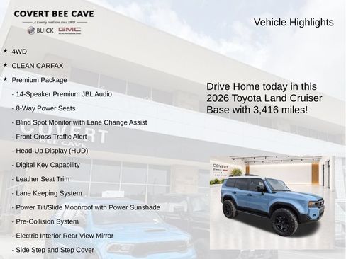 Used 2026 Toyota Land Cruiser w/ Premium Package AWD/4WD image 6