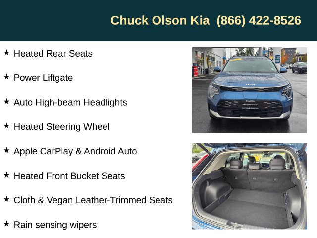 Certified 2023 Kia Niro Wind w/ Wind Preserve Package FWD image 10