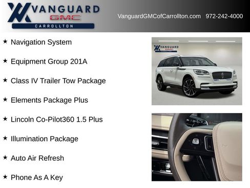 Used 2024 Lincoln Aviator Reserve w/ Equipment Group 201A AWD/4WD image 6