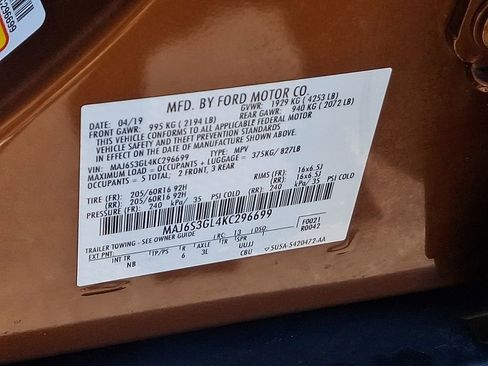 Used 2019 Ford EcoSport SE w/ SE Convenience Package AWD/4WD image 28