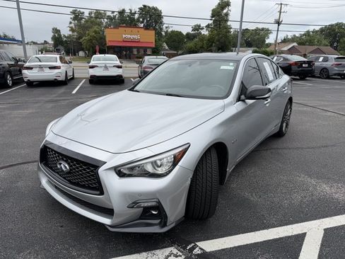 Used 2020 INFINITI Q50 Red Sport 400 w/ Proactive Package AWD/4WD image 2