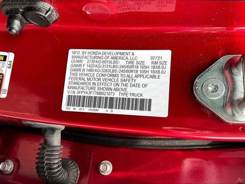Used 2021 Honda Ridgeline RTL-E image 20