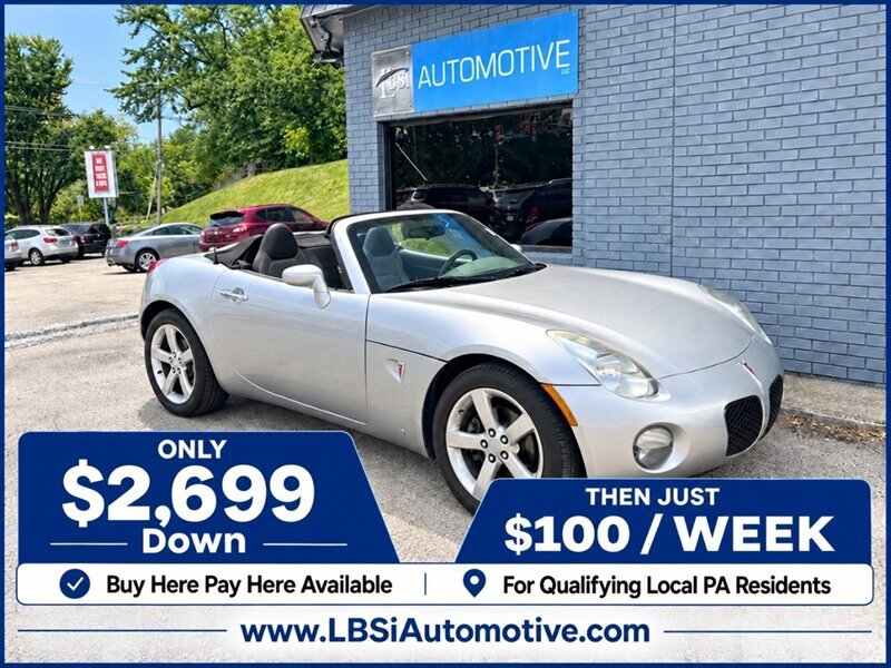 Used 2008 Pontiac Solstice Convertible w/ Premium Package RWD image 1