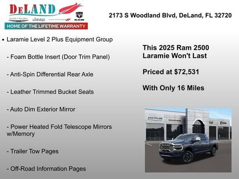 New 2025 RAM 2500 Laramie image 6