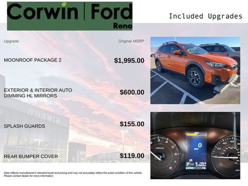 Used 2020 Subaru Crosstrek 2.0i Premium w/ Moonroof Package 2 image 3