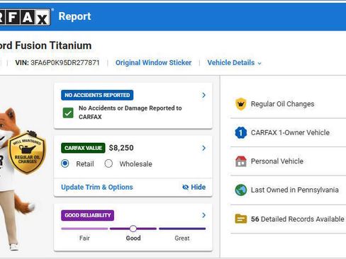 Used 2013 Ford Fusion Titanium w/ Titanium Driver Assist Pkg image 3