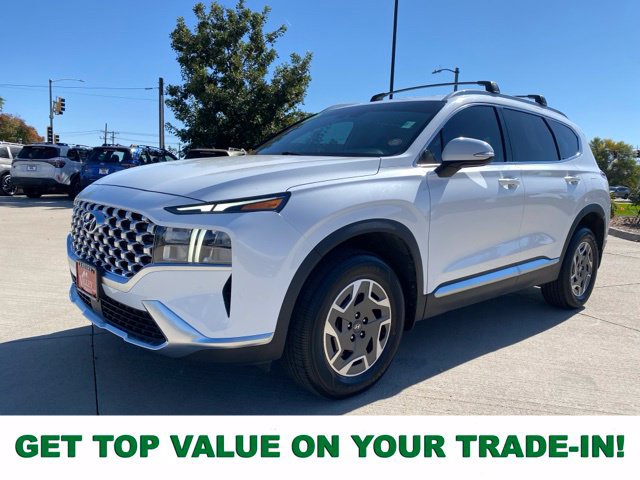 Used 2022 Hyundai Santa Fe Blue AWD/4WD image 1