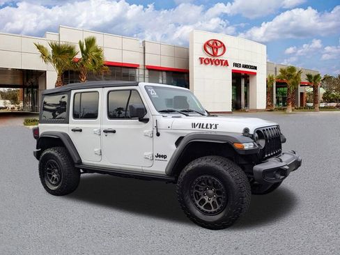 Used 2023 Jeep Wrangler Willys w/ Xtreme 35 Tire Package image 2