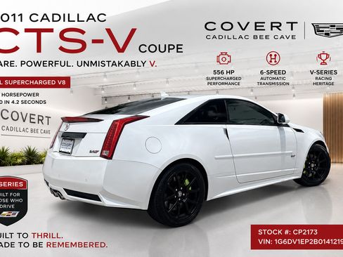 Used 2011 Cadillac CTS V w/ Wood Trim Package RWD image 8