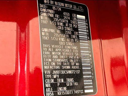 Used 2024 Nissan Rogue Platinum w/ Platinum Premium Package image 34