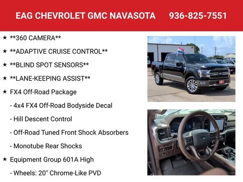 Used 2026 Ford F150 King Ranch w/ Equipment Group 601A High AWD/4WD image 8
