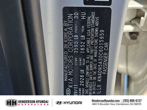 Used 2012 Kia Rio SX FWD image 35