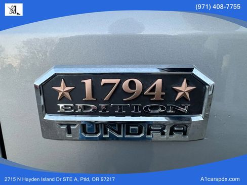 Used 2017 Toyota Tundra 1794 Edition AWD/4WD image 20