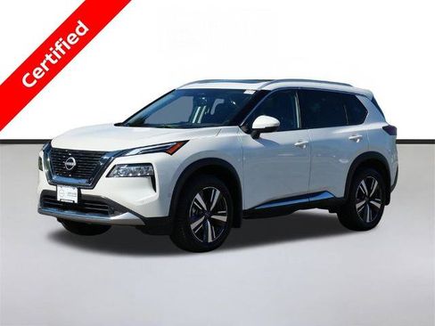 Certified 2023 Nissan Rogue Platinum w/ Platinum Premium Package AWD/4WD image 1