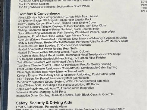 New 2025 Land Rover Range Rover Sport SV Edition Two image 36