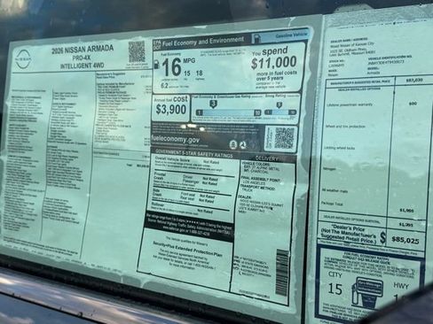 New 2026 Nissan Armada PRO-4X image 10