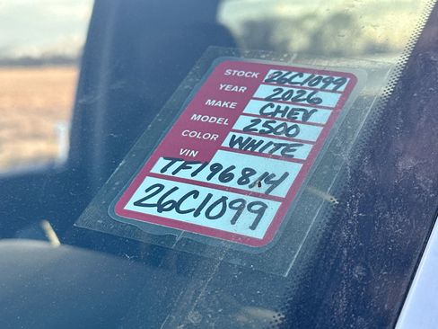 New 2026 Chevrolet Silverado 2500 W/T image 25