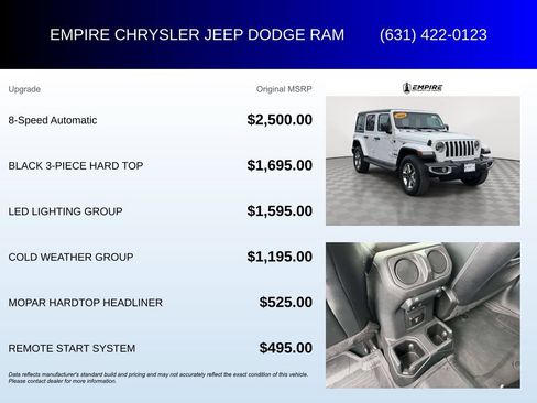 Used 2022 Jeep Wrangler Unlimited Sahara w/ LED Lighting Group AWD/4WD image 6