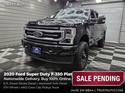 Used 2020 Ford F350 Platinum