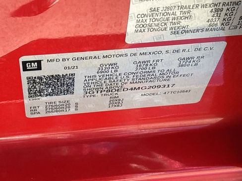 Used 2021 GMC Sierra 1500 SLT image 34