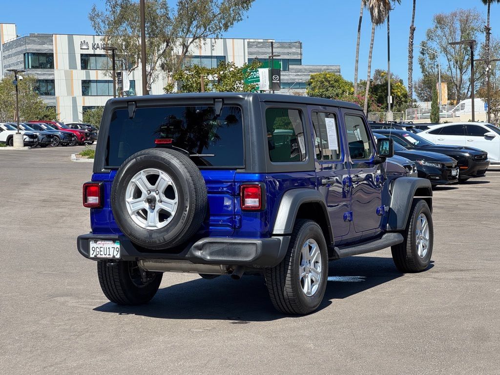 Used 2018 Jeep Wrangler Unlimited Sport S AWD/4WD image 32