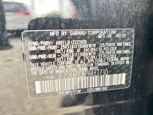 Used 2023 Subaru Forester Limited AWD/4WD image 2