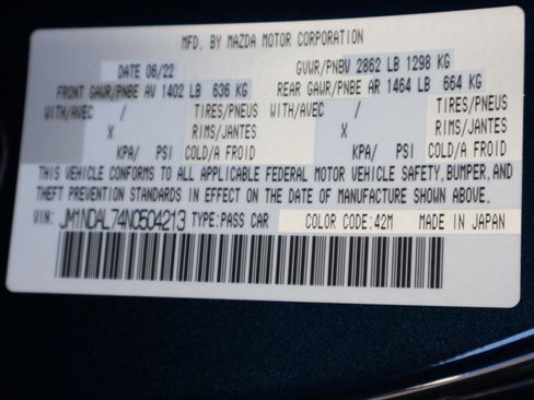 Used 2022 MAZDA MX-5 Miata Club image 25