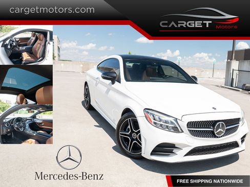 Used 2021 Mercedes-Benz C 300 4MATIC Coupe w/ AMG Line image 1