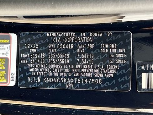 New 2026 Kia Carnival EX image 33