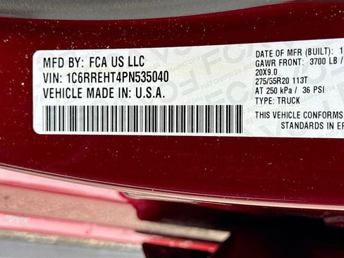 Used 2023 RAM 1500 Limited w/ Trailer Tow Group RWD image 42