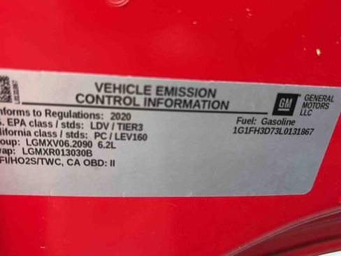 Used 2020 Chevrolet Camaro SS image 35