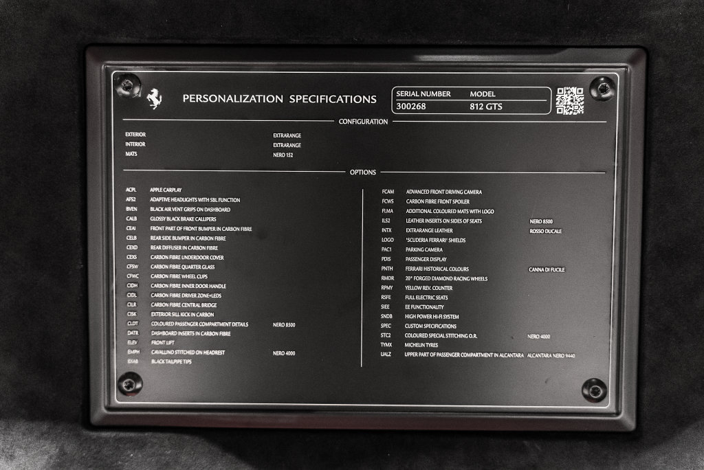 Certified 2023 Ferrari 812 GTS RWD image 24