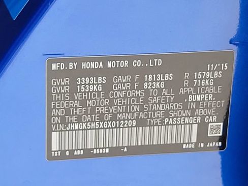 Used 2016 Honda Fit LX image 21