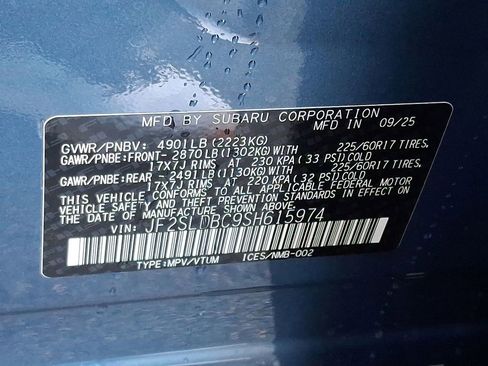 New 2025 Subaru Forester Premium image 18