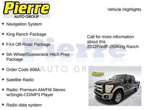 Used 2012 Ford F250 King Ranch AWD/4WD image 16
