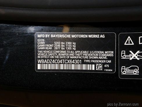 Used 2026 BMW 840i xDrive Convertible w/ Comfort Seating Package AWD/4WD image 14