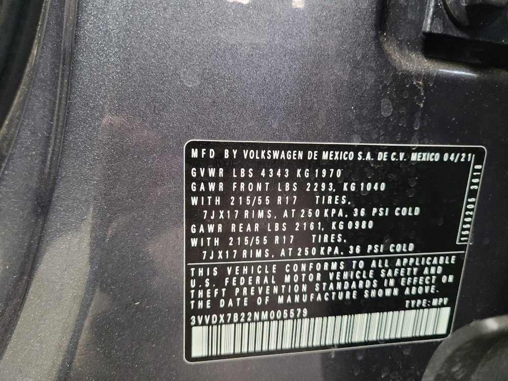 Used 2022 Volkswagen Taos S FWD image 33