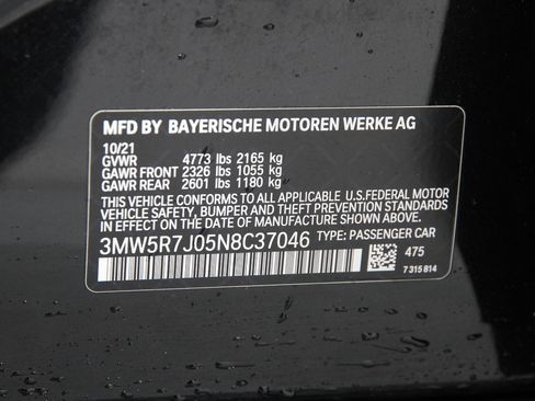 Certified 2022 BMW 330i xDrive Sedan w/ Driving Assistance Package image 24