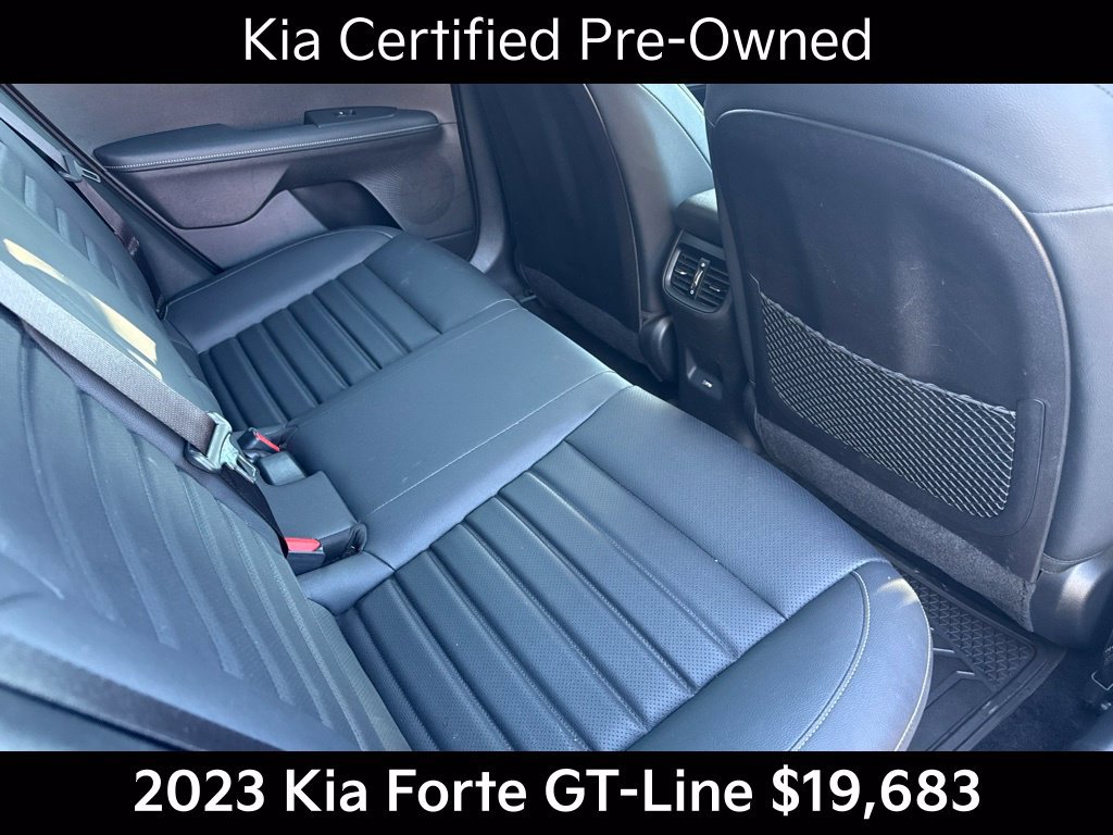Certified 2023 Kia Forte GT-Line w/ GT-Line Premium Package FWD image 20