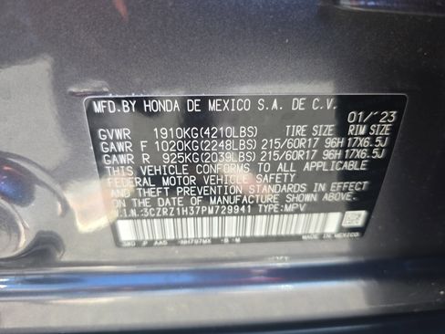 Used 2023 Honda HR-V LX image 33