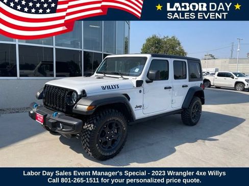 Used 2023 Jeep Wrangler Unlimited w/ Cold Weather Group AWD/4WD image 1