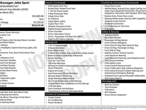 Used 2024 Volkswagen Jetta Sport image 4